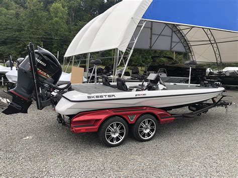 Skeeter boats - 2023 Skeeter 75TH Anniversary FXR20 Apex. The ultimate boat for elite anglers with virtually every premium feature in a single package. Introducing the 2023 Skeeter 75th Anniversary Edition FXR20 APEX. We're celebrating with this special classic black color package for a sleek and powerful look that's sure to initimidate on the water.